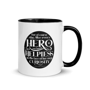 Helpless Curiosity Two-Tone Mug